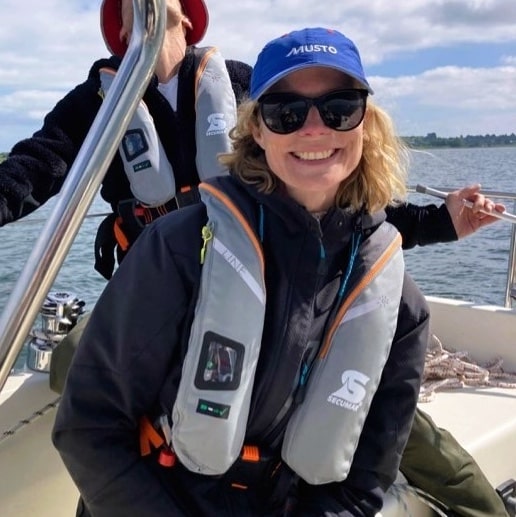Line Willum Petersen Sejlerhjerte medvirker i Vi Sætter Sejl podcast